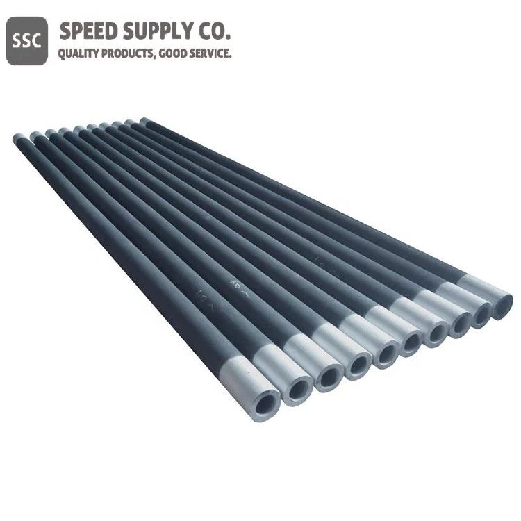 Diameter sama Silicon Carbide Pemanasan Rod Pemanasan